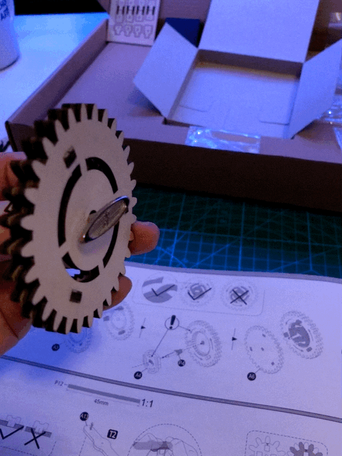 My ROKR Clock Puzzle Building Experience - Image 14a